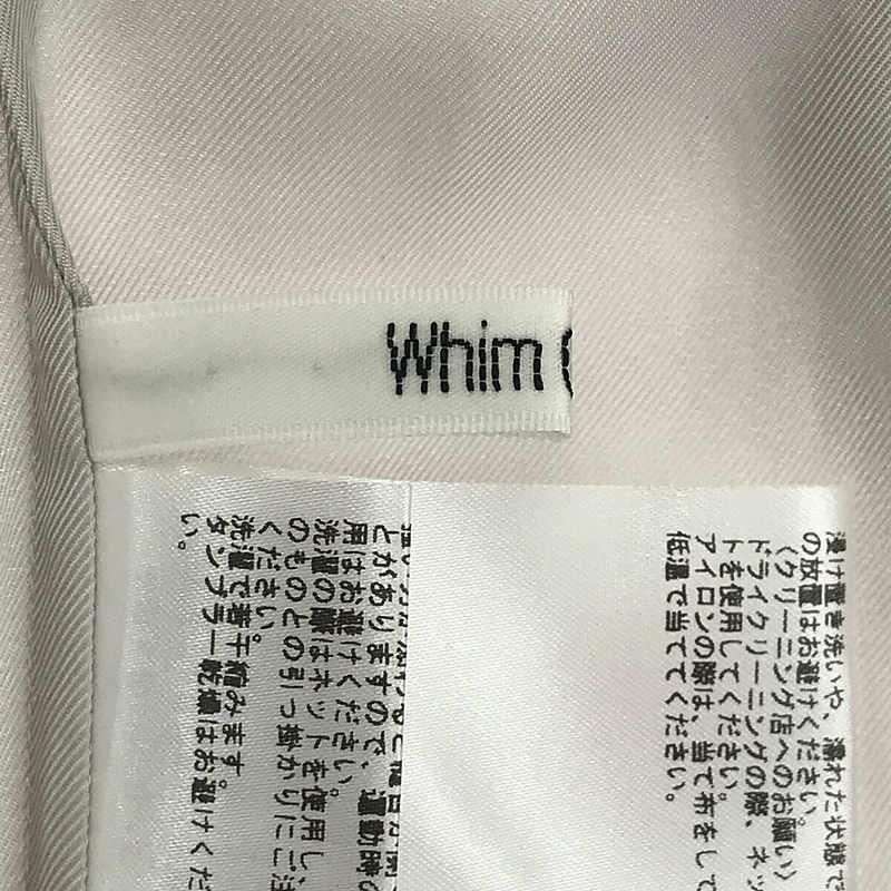 Whim Gazette / ウィムガゼット ×【eclat premiumコラボ】ボウタイブラウス