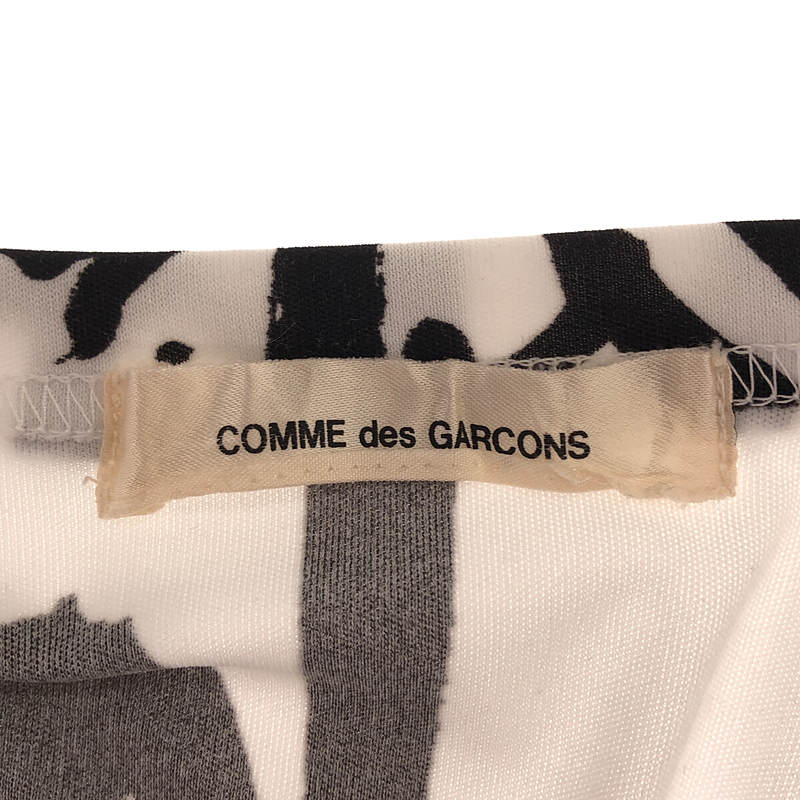 COMME des GARCONS / コムデギャルソン プリント ロングスリーブTシャツ