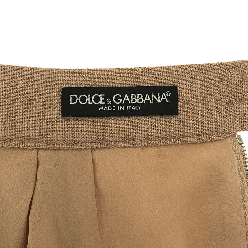DOLCE＆GABBANA / ドルチェ＆ガッバーナドルガバ バックスリット ロングスカート