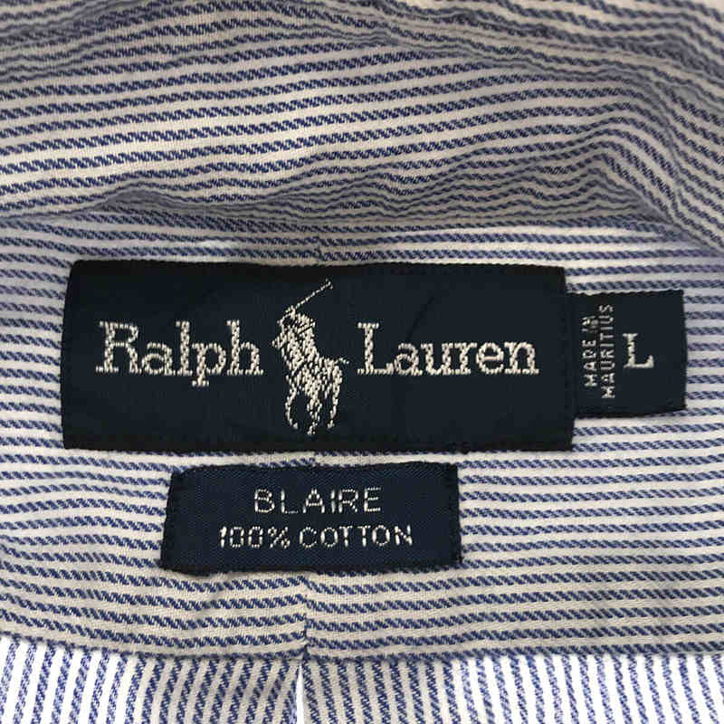 RALPH LAUREN / ラルフローレン 90s ヴィンテージ BLAKE ストライプ ボタンダウンシャツ