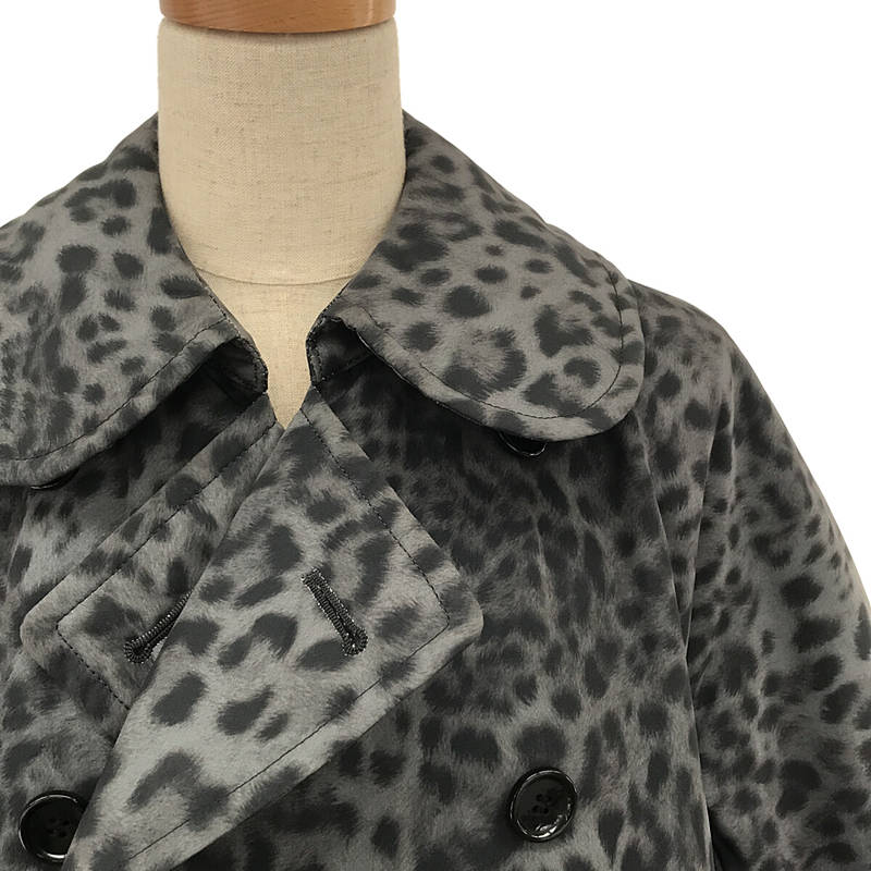 COMME des GARCONS COMME des GARCONS / コムコム レオパードプリント ダブルコート
