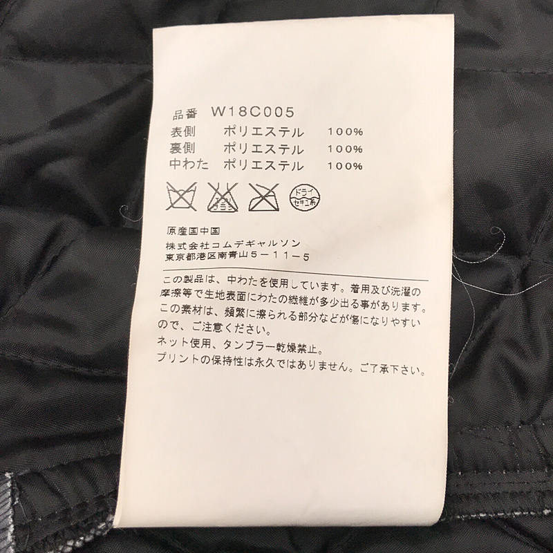 COMME des GARCONS COMME des GARCONS / コムコム レオパードプリント ダブルコート