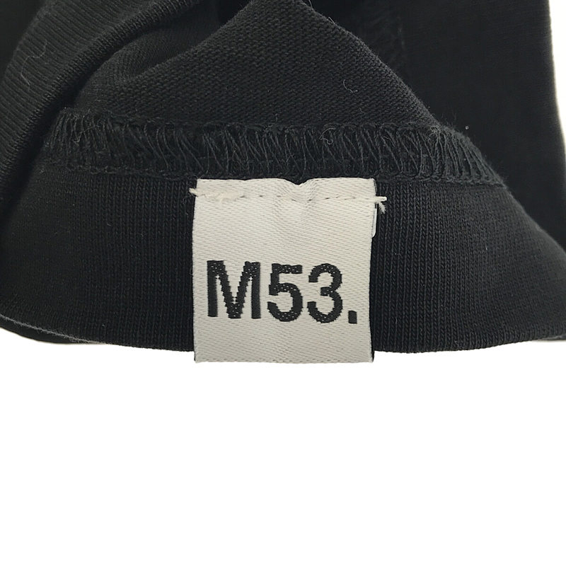 M53. / エム53. ワイド カットソーTシャツ