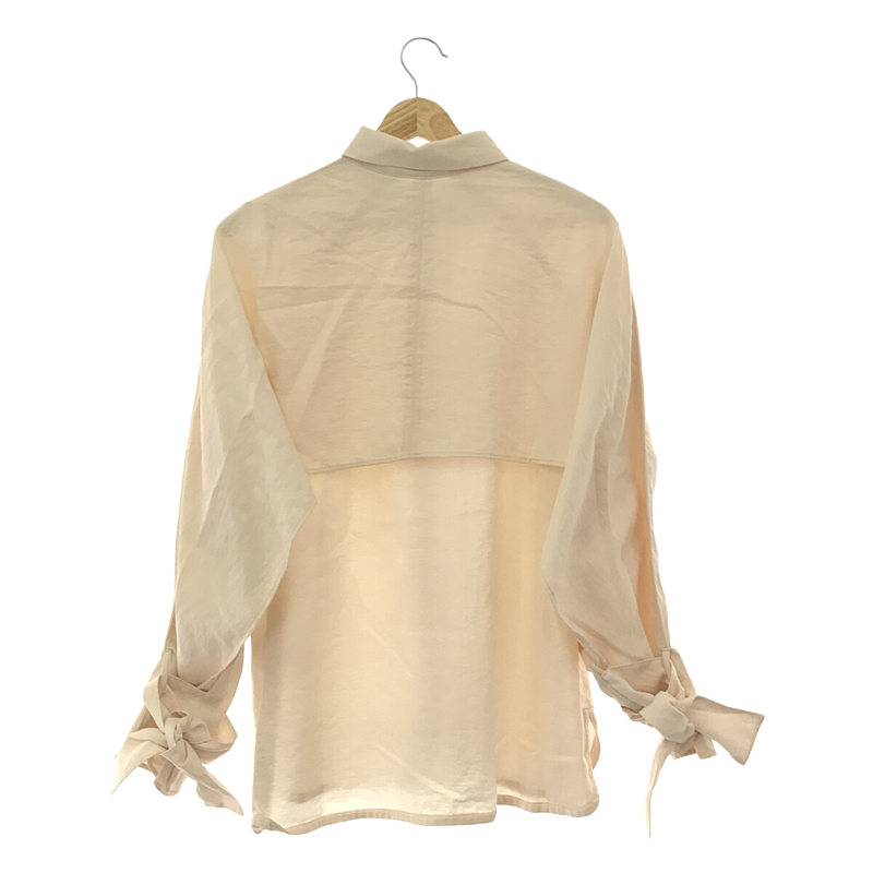 KENZO / ケンゾー TIED CUFFS SHIRT リボンスリーブ シャツ