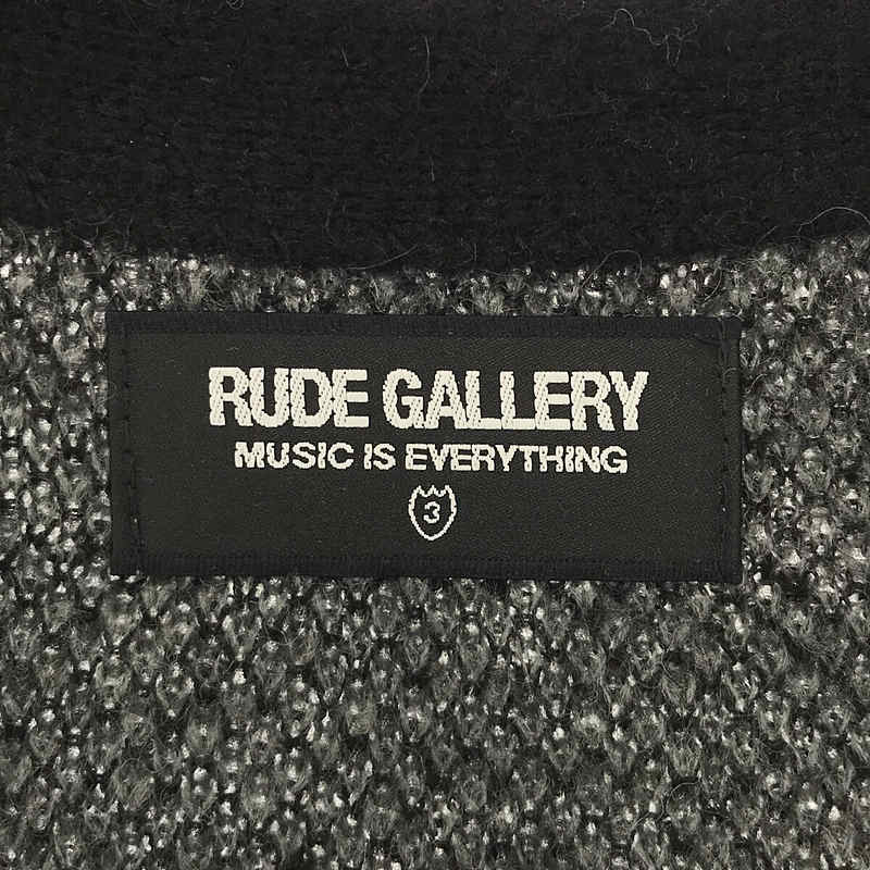 RUDE GALLERY / ルードギャラリー × MADE IN GARAGE DIA KNIT CARDIGAN / ダイヤ ニット カーディガン