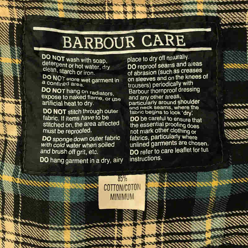 Barbour / バブアー 1980s～ Vintage ヴィンテージ 2ワラント BEDALE ビデイル オイルド ジャケット