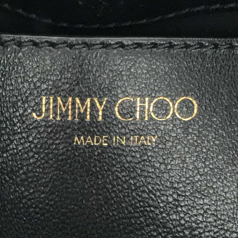 JIMMY CHOO / ジミーチュウ 2Way レザー 巾着型 トート ショルダー バッグ