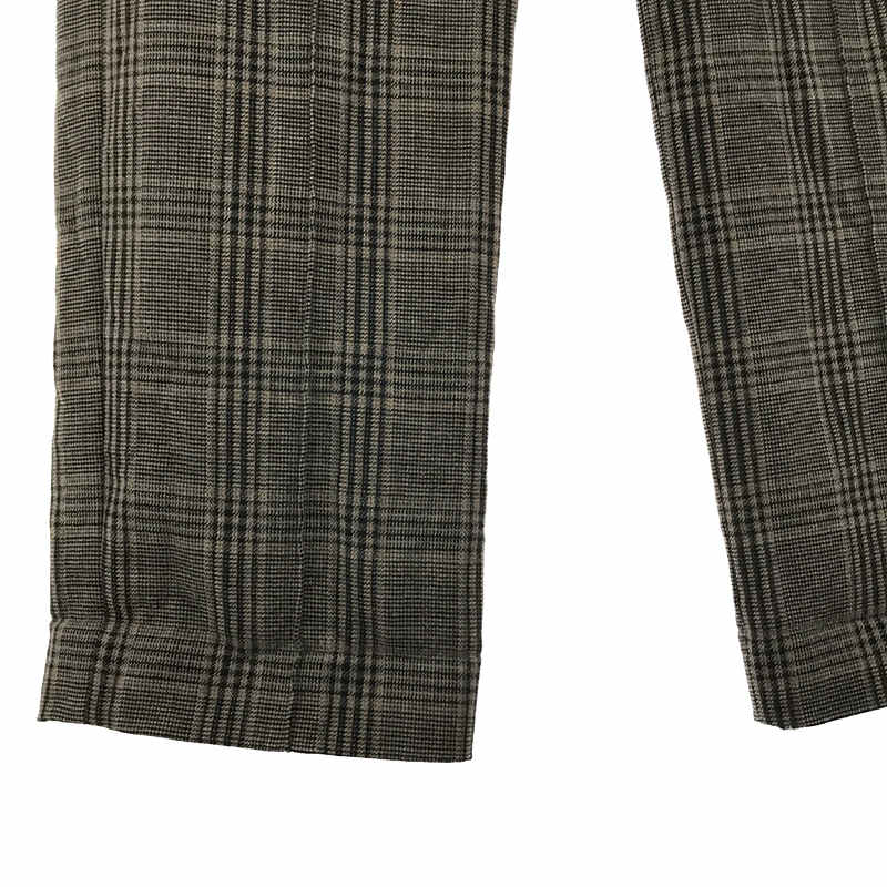 Glen Check Trousers グレンチェックスラックス パンツ | ブランド古着