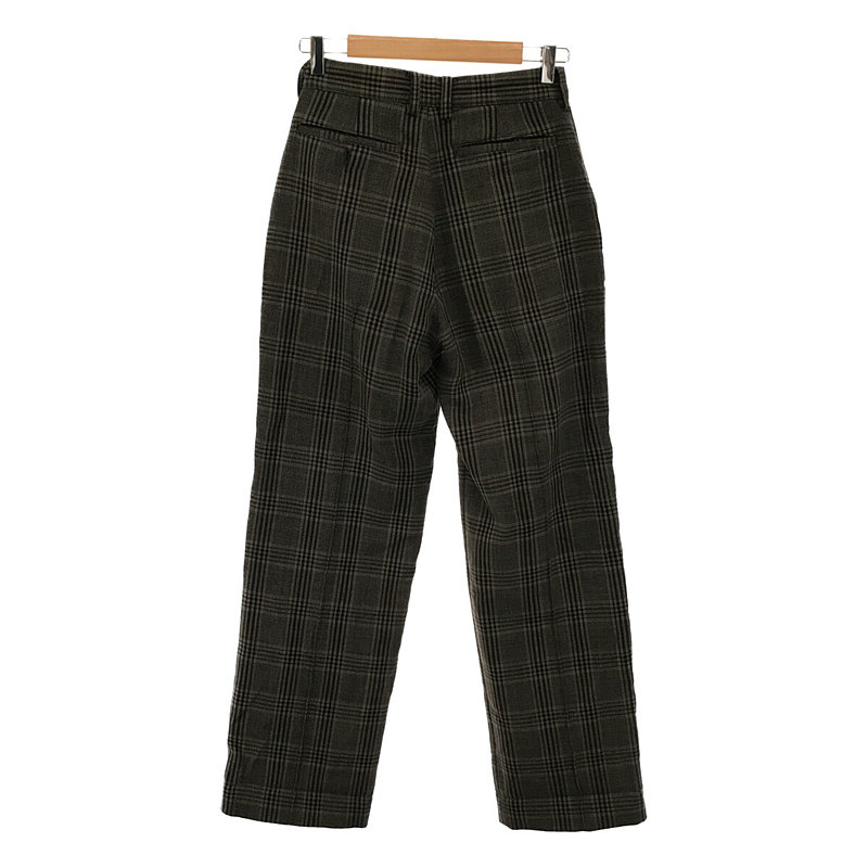 Glen Check Trousers グレンチェックスラックス パンツ | ブランド古着