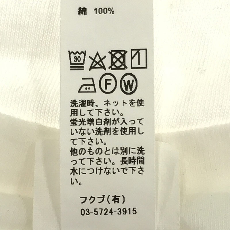 YAECA / ヤエカ STOCK CREW NECK T-SHIRTS S/S kusaki ivory 33022 クルーネック ショートスリーブ Tシャツ