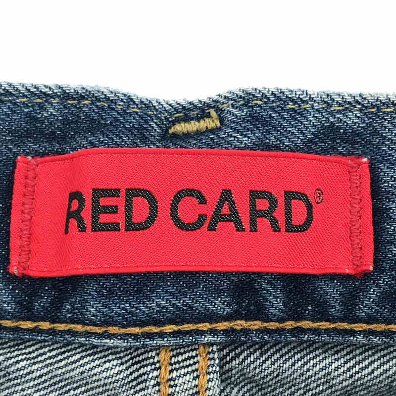 RED CARD / レッドカード Spick and Span 取扱い Vintage Straight ビンテージ ストレート デニム パンツ