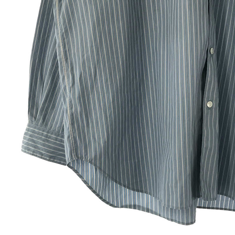 LENO / リノ STANDARD SHIRT STRIPE スタンダード シャツ ストライプ ユニセックス