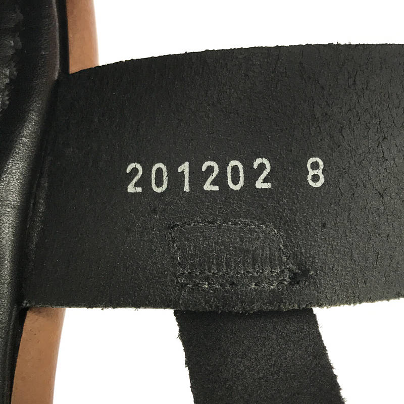 AURALEE / オーラリー Leather Belt Sandals Made By foot the coacher レザー ベルト サンダル