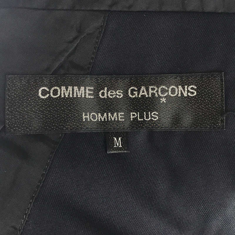 COMME des GARCONS HOMME PLUS / コムデギャルソンオムプリュス ORLANDO オルランド期 ウール レイヤード デザイン 変形 ロング ジャケット コート