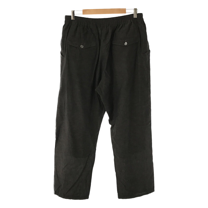 DRAWCORD NO SIDE SEAM PANTS コットン ドローコード ノー サイド 