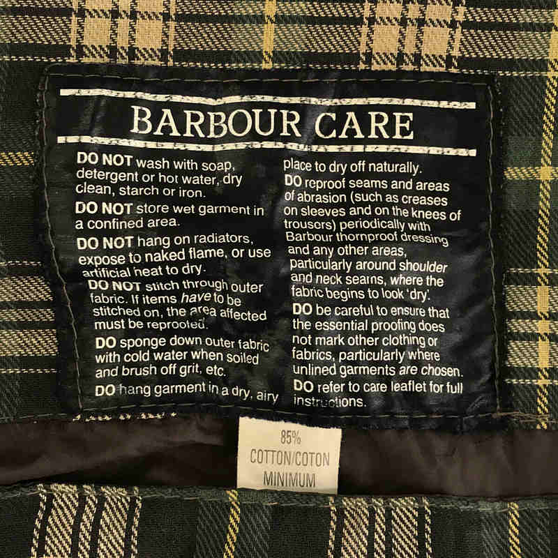 Barbour unlined gamefair/バブアー ゲームフェア 裏地無 - トレンチコート