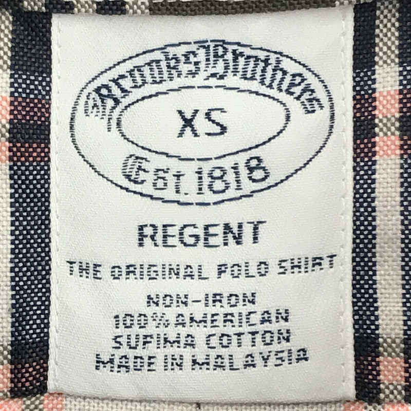 BROOKS BROTHERS / ブルックスブラザーズ Regent Fit マドラスチェック スポーツシャツ