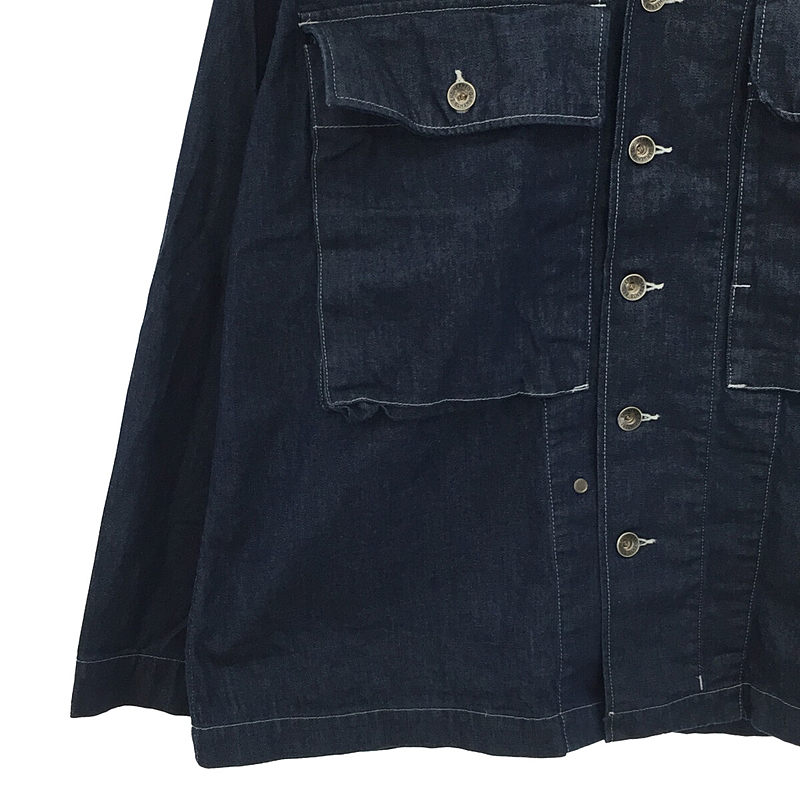 Engineered Garments / エンジニアドガーメンツ M43/2 Shirt Jacket -8oz Cone Denim Indigo- コーンミルズ社 デニム シャツ ジャケット