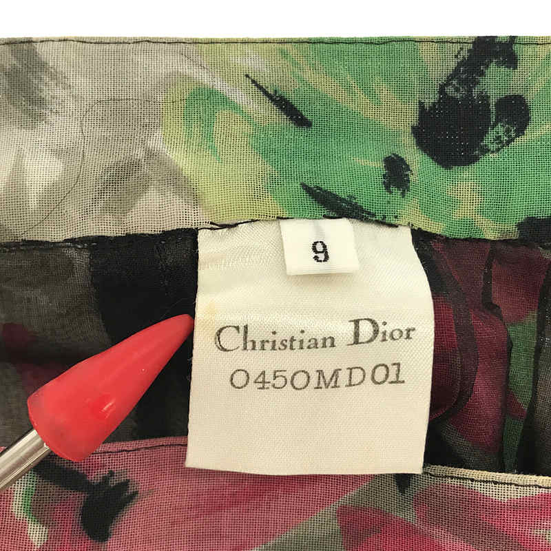 Christian Dior / クリスチャン ディオール 1990s ヴィンテージ 花柄スカート