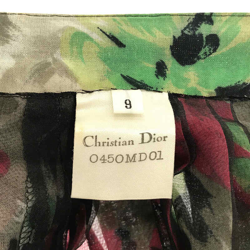 Christian Dior / クリスチャン ディオール 1990s ヴィンテージ 花柄スカート