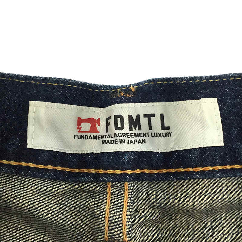 FDMTL / ファンダメンタル CLASSIC STRAIGHT ストレート コットン デニムパンツ