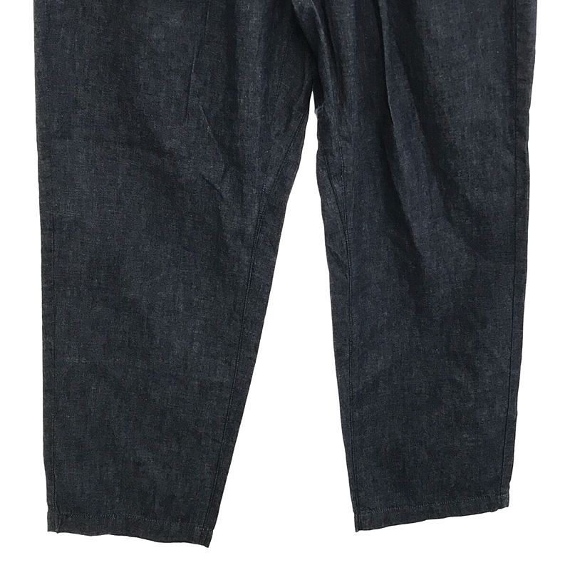 POST O'ALLS / ポストオーバーオールズ 5 oz. denim  イージーラックス シンチバック タック入り イージー デニム パンツ