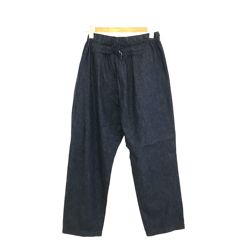 POST O'ALLS / ポストオーバーオールズ 5 oz. denim  イージーラックス シンチバック タック入り イージー デニム パンツ