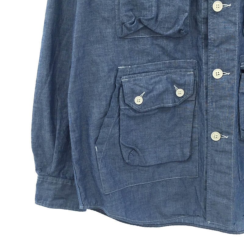 EXPLORER SHIRT JACKET CHAMBRAY シャンブレー エクスプローラー EXPLORER SHIRT JACKET CHAMBRAY シャンブレー エクスプローラー