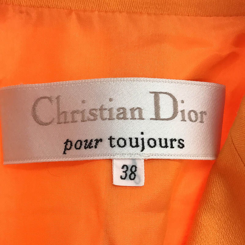 Christian Dior / クリスチャン ディオール pour toujours / 1990s ヴィンテージ ダブルブレストジャケット