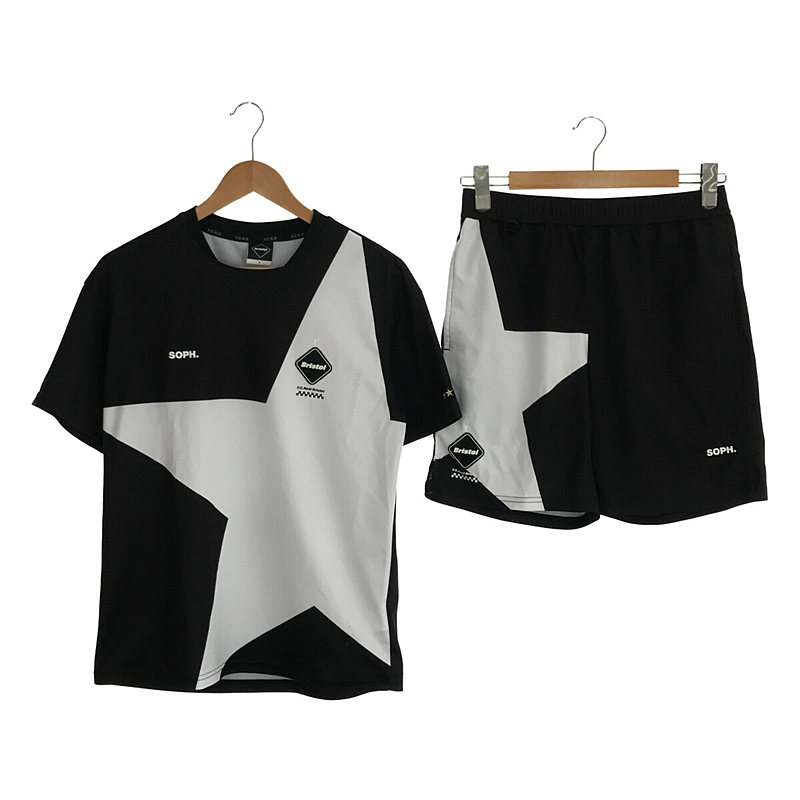 BIG STAR TRAINING S/S TOP u0026 SHORTS セットアップ ビッグスター トレーニング ウェア 収納袋有FCRB /  エフシーレアルブリストル