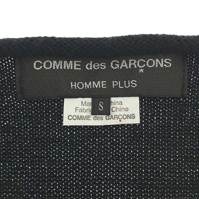 COMME des GARCONS HOMME PLUS / コムデギャルソンオムプリュス 異素材ドッキング 穴あき ニット