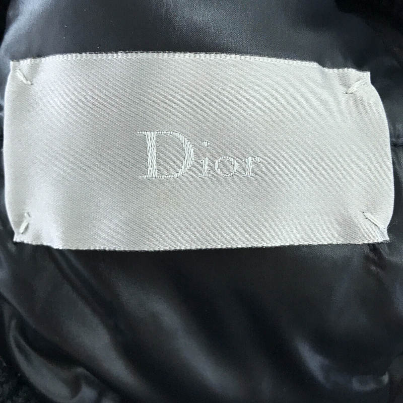 Dior homme / ディオールオム エディ期 フード裏ミンク 中綿ジャケット