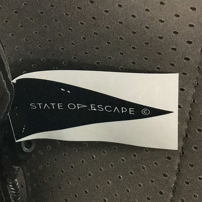 STATE OF ESCAPE / ステイトオブエスケープ Ron Herman ロンハーマン取扱い 2way ショルダー付き ハンドバッグ メッシュポーチ付き