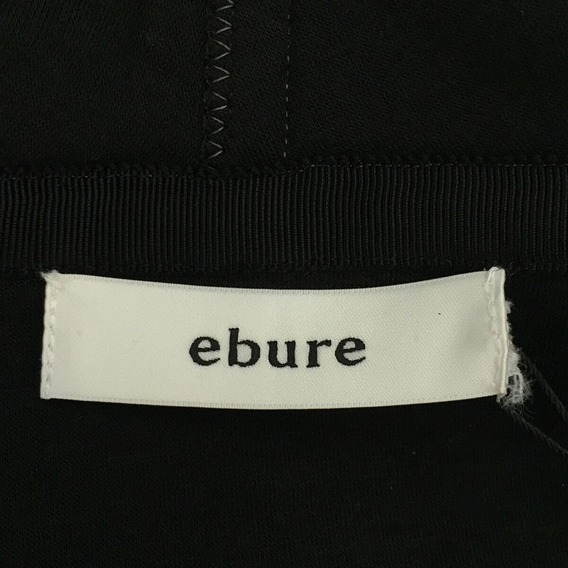 ebure / エブール ボンディング ショート コート フーディー