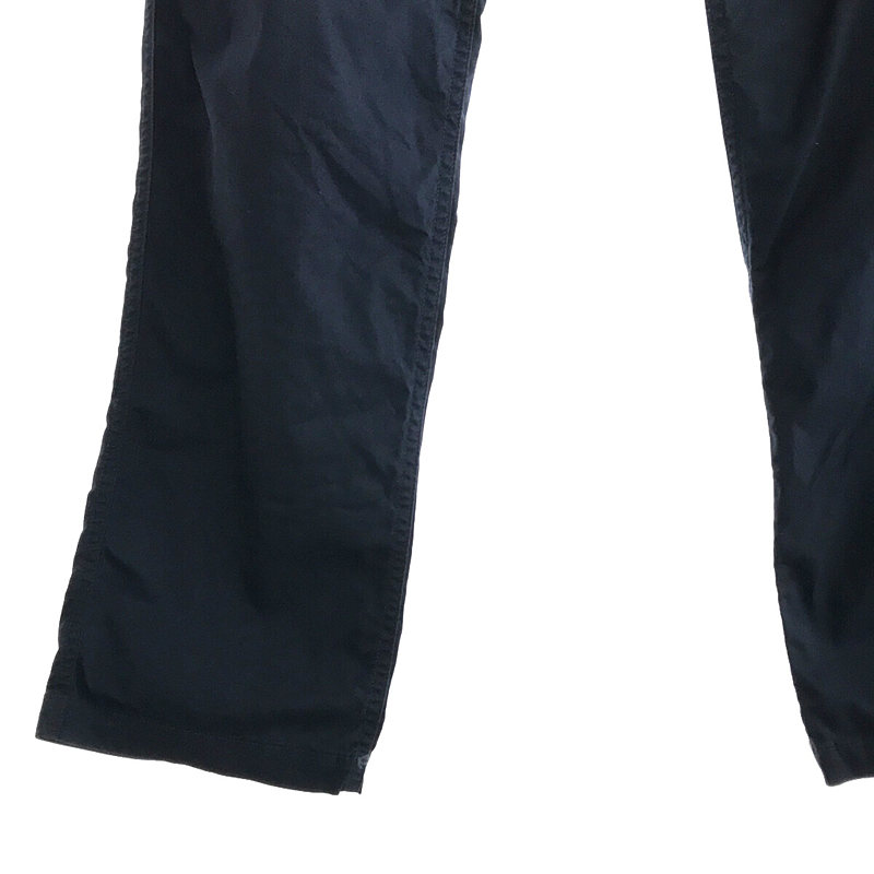 uniform experiment / ユニフォームエクスペリメント バック ブランドロゴ ストレート スラックス パンツ