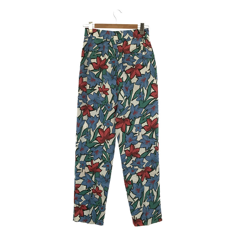 ROKU / ロク FLOWER PRINT TUCK PANTS  フラワープリント タックパンツ