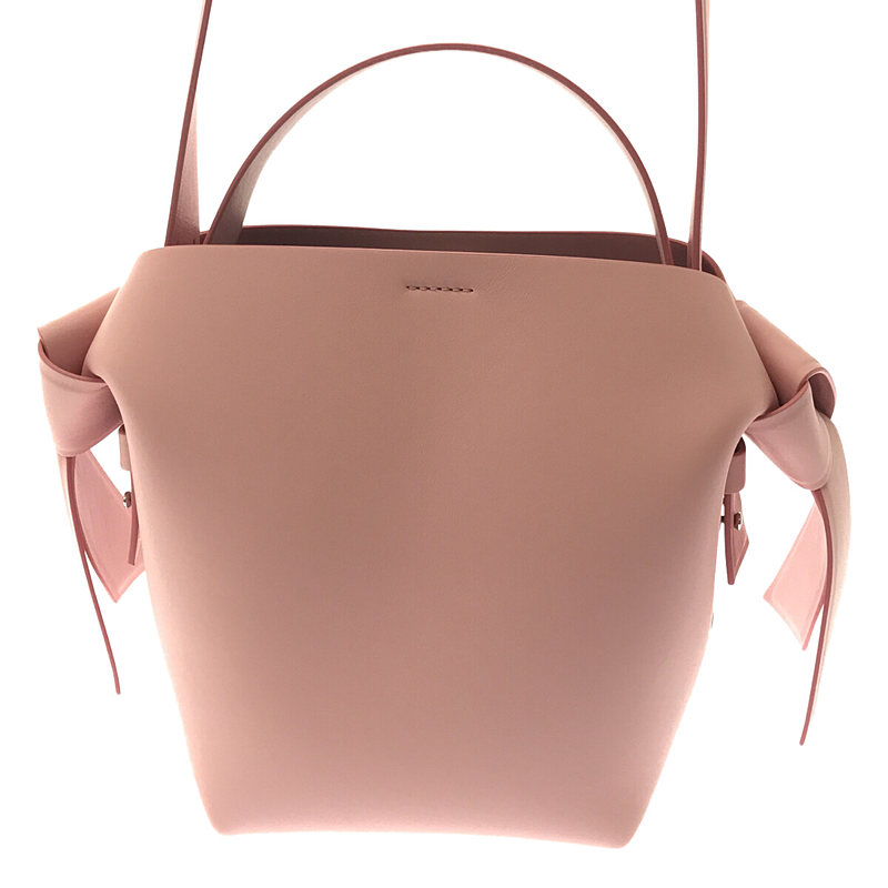 Acne Studios / アクネ ストゥディオズ イタリア製 ノットディテール レザー ミニショルダーバッグ ハンドバッグ