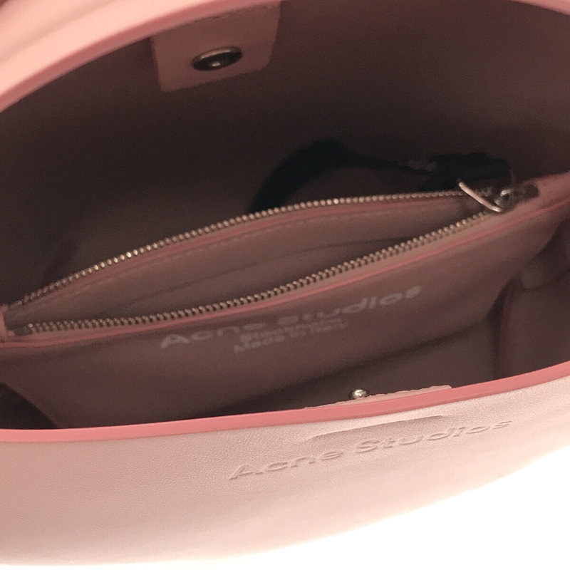 Acne Studios / アクネ ストゥディオズ イタリア製 ノットディテール レザー ミニショルダーバッグ ハンドバッグ
