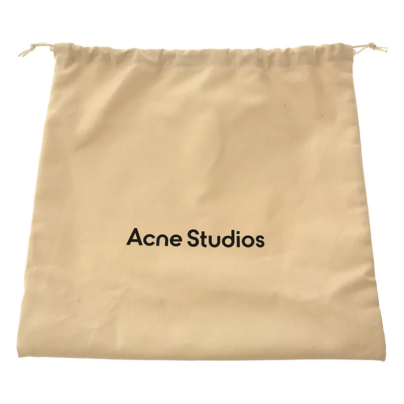 Acne Studios / アクネ ストゥディオズ イタリア製 ノットディテール レザー ミニショルダーバッグ ハンドバッグ