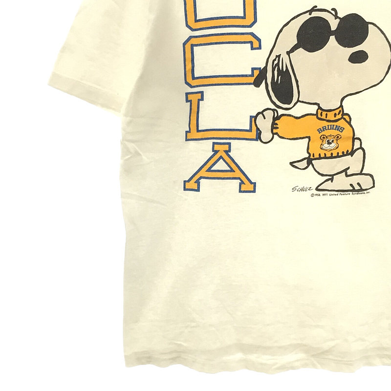 USA製 ARTEX社 UCLA BRUINS × SNOOPY PEANUTS アルテックス スヌーピー Ｔシャツ カットソーVINTAGE /  ヴィンテージ 古着