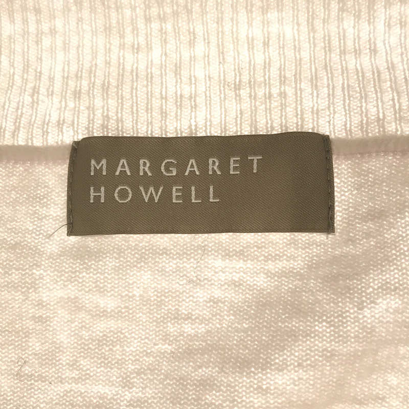 MARGARET HOWELL / マーガレットハウエル ウール Vネックニット セーター