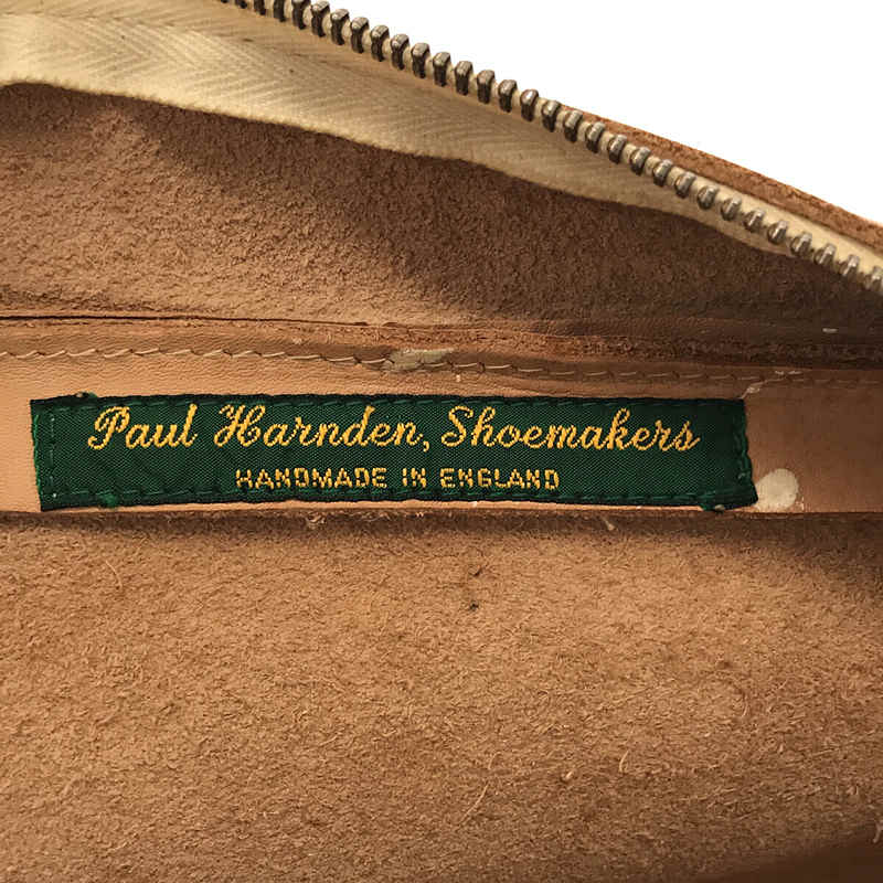Paul Harnden / ポールハーデン sports bag ペイント加工 オールレザー ボストン型 トート バッグ ユニセックス