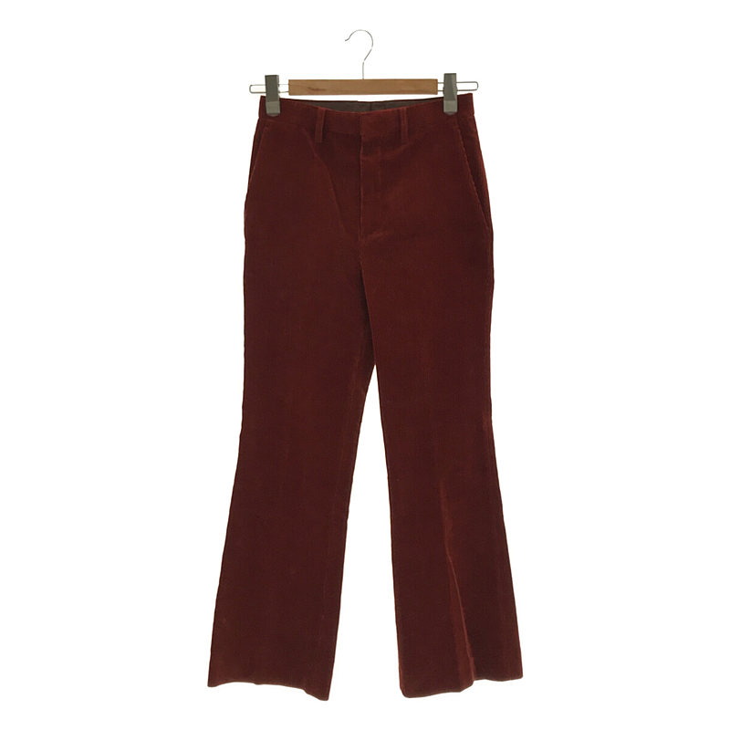 WASHED CORDUROY FLARE SLACKS ウォッシュドコーデュロイフレアスラックス パンツAURALEE / オーラリー