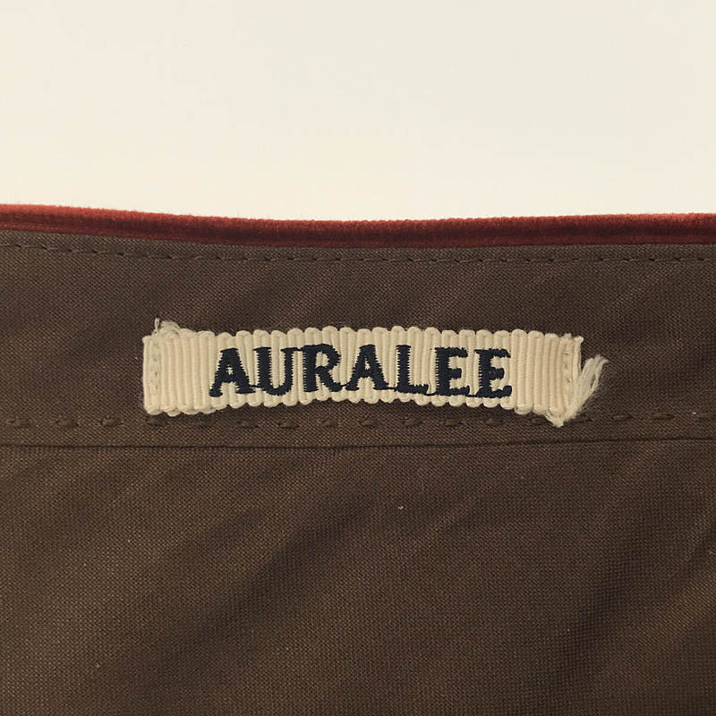 AURALEE / ウォッシュコーデュロイ フレアパンツレディース