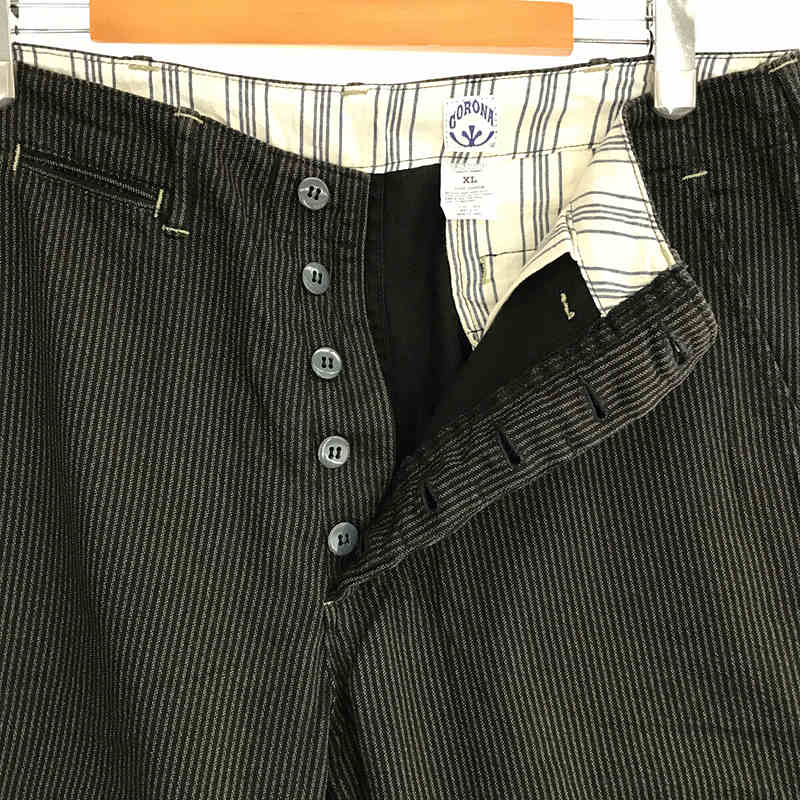 CORONA / コロナ 5 Pocket Pant ストライプ 5ポケット ワークパンツ