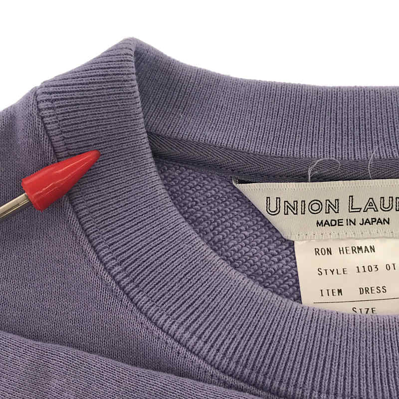 UNION LAUNCH / ユニオンランチ Ron Herman別注 ボタニカルダイ スウェットワンピース