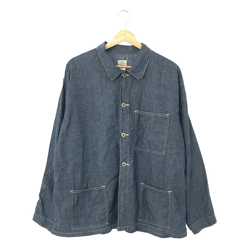 #3114 11 USMC 3 Pocket Utility Jacket (1930s Version) : chambray indigo / ユーティリティジャケット