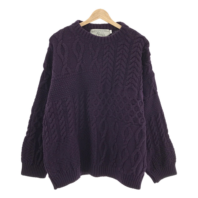 Oldderby Knitwear アランケーブルニット