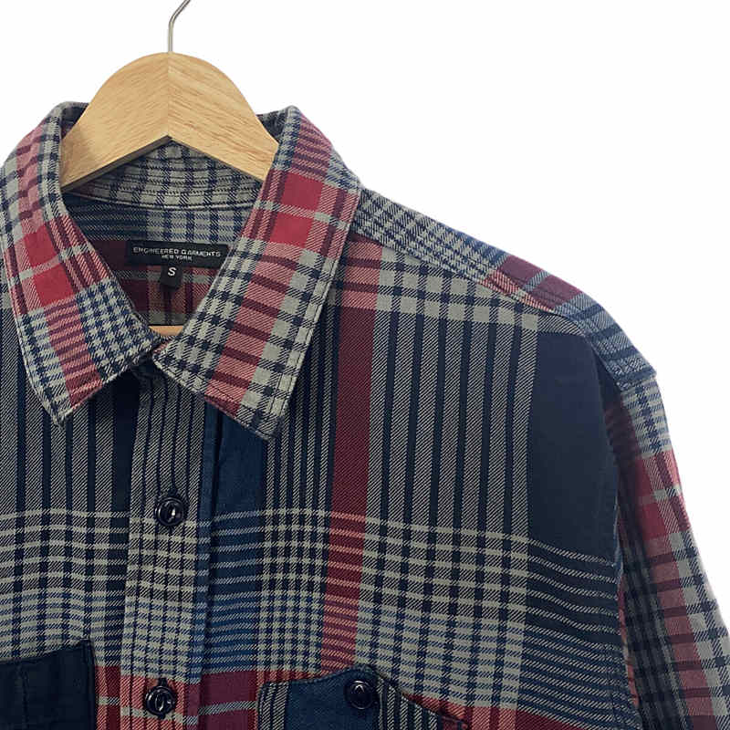 Engineered Garments / エンジニアドガーメンツ コットン フランネル ワークシャツ