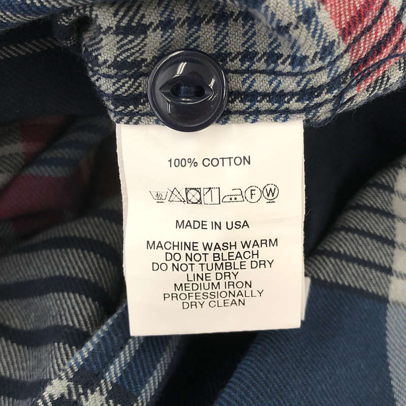 Engineered Garments / エンジニアドガーメンツ コットン フランネル ワークシャツ